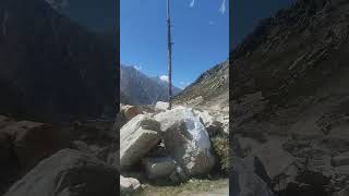 Indias last village Chitkul himachal travel shortvideo [upl. by Akenet]