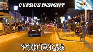 Protaras Strip Cyprus A Wednesday Night Adventure [upl. by Enirehtakyram]