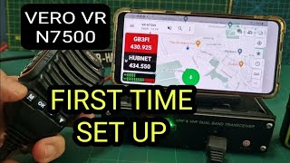 VGC VRN7500 FIRST TIME SET UP [upl. by Marna434]