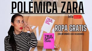 ❥ Polémica en Redes con Inditex  ¿Zara regala Tarjetas de 150€ a Influencers por enseñar su ropa🔥❥ [upl. by Hpesoj64]