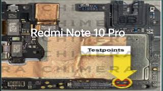 Redmi Note 10 Pro edl point test point [upl. by Pinsky]