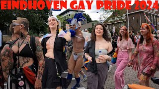 LOVE IS LOVE IN Eindhoven Gay Parade 2024 Watch people in Light city how celebrate Gay Pride [upl. by Ahsekel]