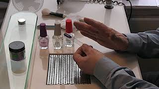 SNS Nails Top Coat  How to Use [upl. by Messere567]