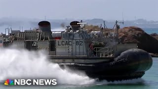 US Japan conduct joint military exercises amid high tensions with China [upl. by Aihpled]