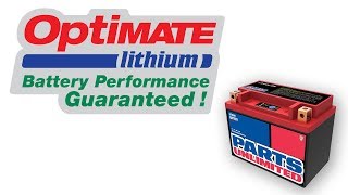 OptiMate Lithium Parts Unlimited Lithium Battery [upl. by Ahsekin]