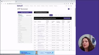 How To Use the ETF Screener on ETFdbcom with Lara Crigger [upl. by Alver864]