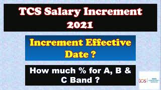 TCS Salary Increment 2021  IT India [upl. by Mazman]