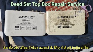 Solid Set Top Box Repair Service All india [upl. by Acino]