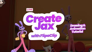 Create Jax From The Amazing Digital Circus Drawing and Animation Tutorial [upl. by Trakas]