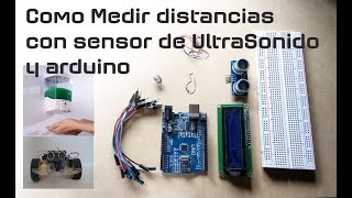 Medir distancia con sensor de Ultrasonido HCSR04 y Arduino [upl. by Oak]