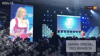 Maria Driesel CEO INVEOX at BITS18 [upl. by Etnor]