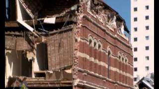 Central city footage from the Christchurch earthquake clip 2 of 3 [upl. by Elimaj]