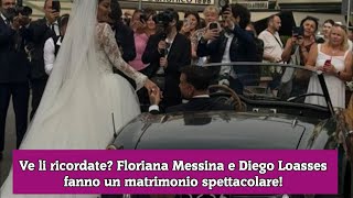 Ve li ricordate Floriana Messina e Diego Loasses fanno un matrimonio spettacolare [upl. by Wende]