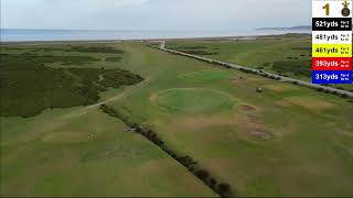 The 1st Hole at Royal North Devon Golf Club [upl. by Lira]