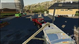 LS19 PS4 Tipp Seed Runner Überladewagen als Silo Ersatz [upl. by Jarrod]