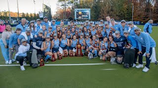 UNC Field Hockey Tar Heels Clinch 11th National Championship in Shootout vs Northwestern [upl. by Neelasor]