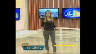 Erro Logomarca antiga do quotJornal Liberalquot é novamente exibida em telão 11022012 [upl. by Akeirahs480]