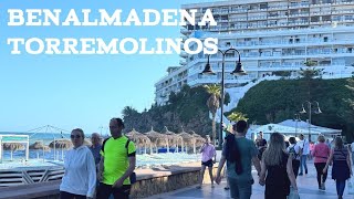 Benalmadena To Torremolinos Live Walking Tour  Costa Del Sol Spain [upl. by Salta809]