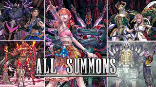 4K60ᶠᵖˢ ALL SUMMONS amp GESTALT MODE  FINAL FANTASY 13 REMASTERED [upl. by Cherin395]