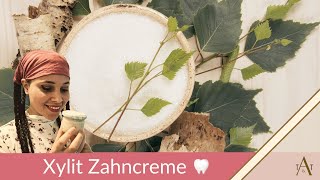 Zahnpasta mit Birkenzucker  Xylit Zahncreme  selbst gemacht 😁😁😁🦷 [upl. by Kain760]