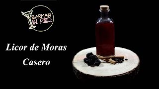 COMO HACER UN LICOR DE MORAS CASERO [upl. by Younglove297]