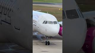 Wizz Air at Friedrichshafen Airport [upl. by Edylc148]