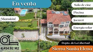 Mansión en venta Sierra Santa Elena [upl. by Eustatius]