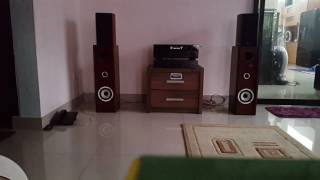 Yamaha rxv377  wharfedale diamond 101 [upl. by Laughry]