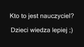 Kto to jest nauczyciel Dzieci wiedzą lepiej [upl. by Ahseral974]