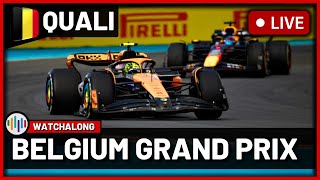 🔴F1 Live Belgium GP Qualifying  Commentary  Live Timing [upl. by Leumas151]