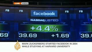 Facebook interview at NASDAQ with Max Wolff [upl. by Ilyk]