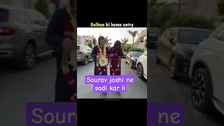 Sourav joshi ne sadi kar li😱souravjoshivlog funny vlog trendingshorts shorts [upl. by Noda]