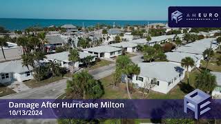 After Hurricane Milton  Englewood Beach Condos  Englewood Florida  AmEuro Construction [upl. by Virginie]