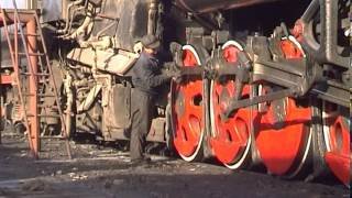 Chinese Steam Dongsheng Depot 21st Jan 2001 [upl. by Alaster]