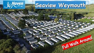 Haven Holidays  Seaview Weymouth  Full Walk Around Tour Touring Facilities Safari Tents Static [upl. by Monjo]