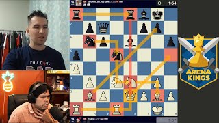 Unobvious MANEUVERS GM Hikaru Nakamura vs GM Dmitry Andreikin [upl. by Anama625]