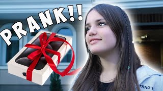 I BOUGHT MY SISTER A BRAND NEW IPHONE PRANK MEDINA [upl. by Lawan]