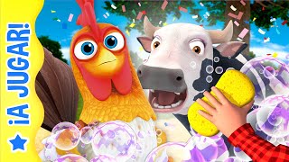 Juegos y Aprendizaje en la Hora del Baño👨🏻‍🌾 LA GRANJA DE ZENON 🌈 MIX 🌈 A JUGAR 🥳 [upl. by Akinom]