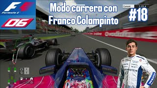 Modo carrera con Franco Colapinto  Temp 1 Grand Prix of Brazil  Toro Rosso Formula One 2006 PS2 [upl. by Eciryt]