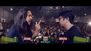 FlipTop  Sayadd vs Invictus  Isabuhay 2023 [upl. by Aihseuqram]