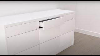 Infinity  How to Remove Attach and Adjust Drawer Frontals [upl. by Senhauser]