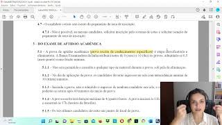 Análise Edital Mestrado Direito UERJ 2022 [upl. by Bouton]