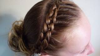 4Strand French Braid [upl. by Ahsiem]