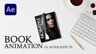 Book  magazine Animation in After Effects  After Effects Tutorial [upl. by Attennaej]