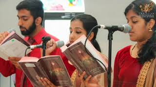 Aramaic Project97 Qandisa alaha at Syro Malabar Church Dallas Texas USA [upl. by Aisatsanna]