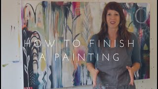 How to Finish a Painting with Flora Bowley [upl. by Foote560]