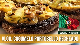 RECEITA DE COGUMELO PORTOBELLO RECHEADO [upl. by Eiramait314]