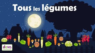 La danse des légumes Comptine avec paroles pour apprendre aux enfants  Ⓓⓔⓥⓐ Education [upl. by Leler]