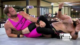 Central Empire Wrestling  Jared Thumb vs Big Bad Wallace  8324 [upl. by Ohl]