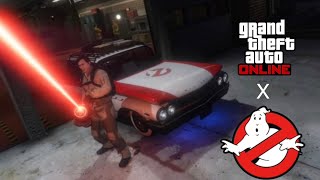 GhostBusters 1984  GTA Online  Ecto1 Willard Eudora Build [upl. by Lennaj]